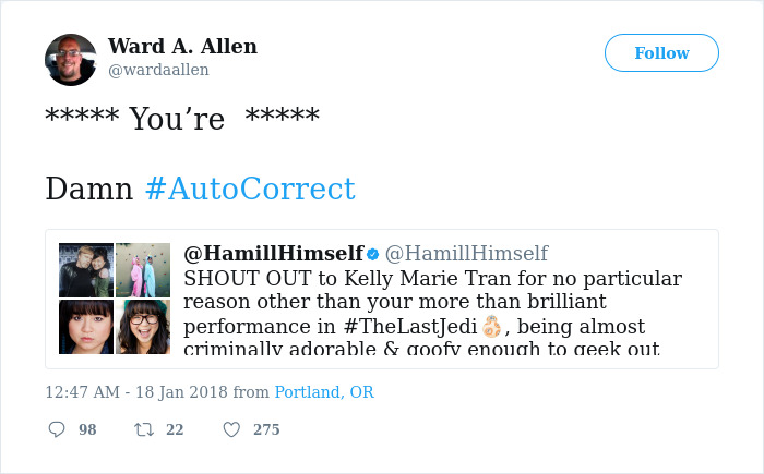 Grammar Nazi Tries To School Mark Hamill Over Grammar On Twitter, Regrets It Immediately