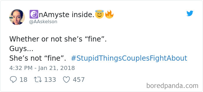 Stupid Things Couples Fight About
