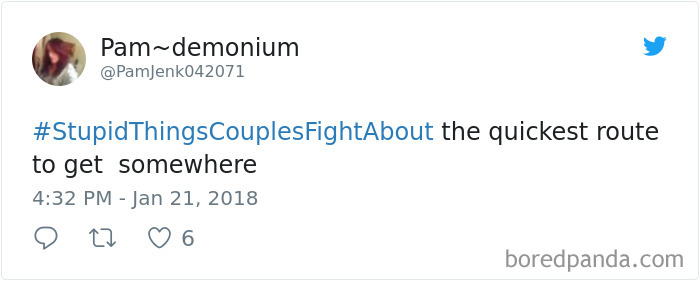 Stupid Things Couples Fight About