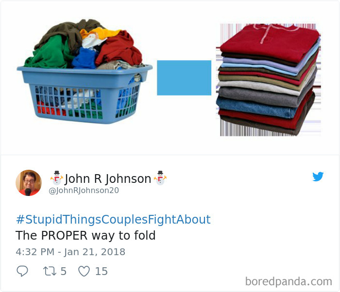 Stupid Things Couples Fight About