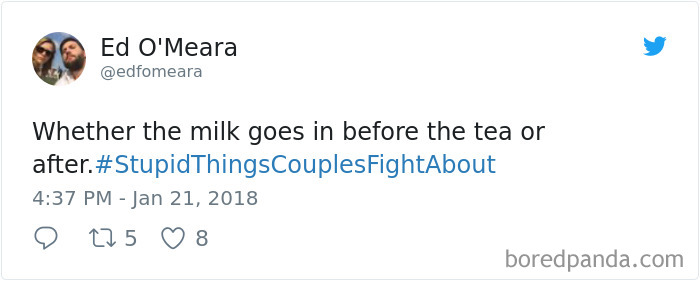 Stupid Things Couples Fight About