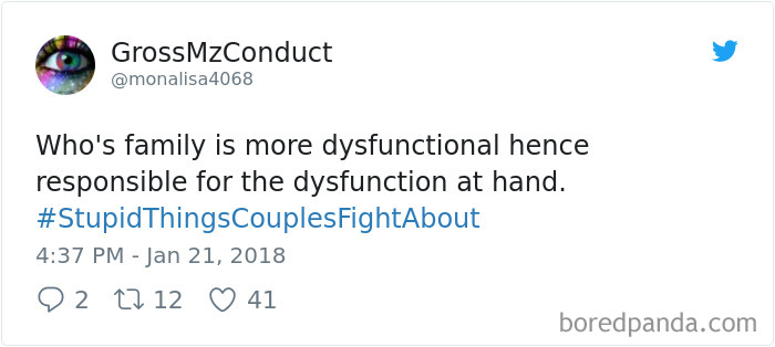 Stupid Things Couples Fight About