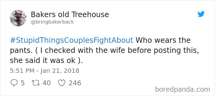 Stupid Things Couples Fight About - Pant Rights