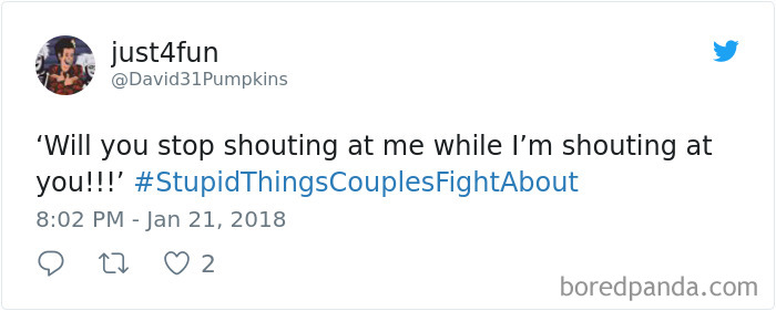 Stupid Things Couples Fight About