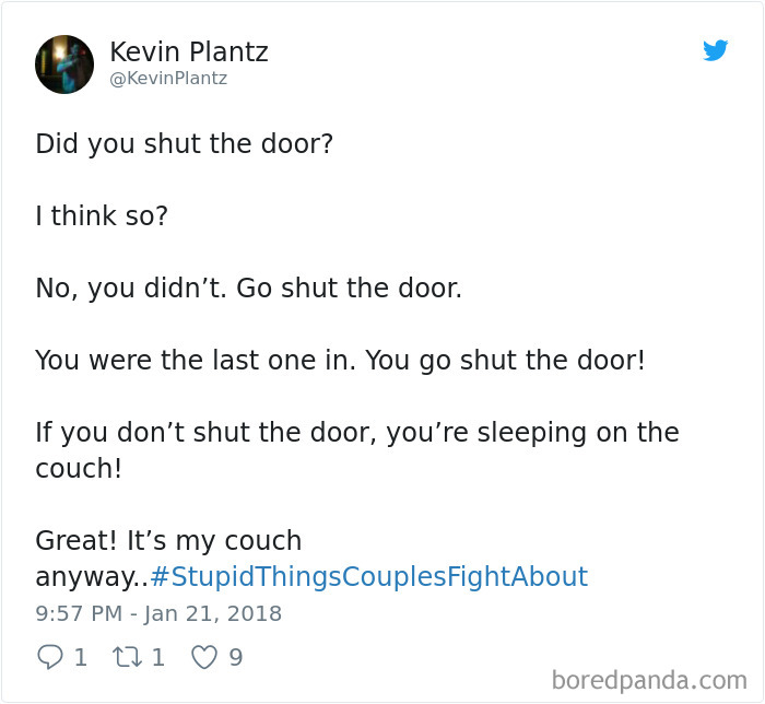 Stupid Things Couples Fight About