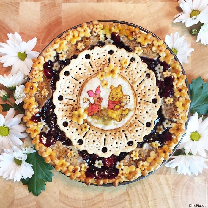 A Cooking Artist Creates Incredible Pies That Would Be A Sin To Cut Them