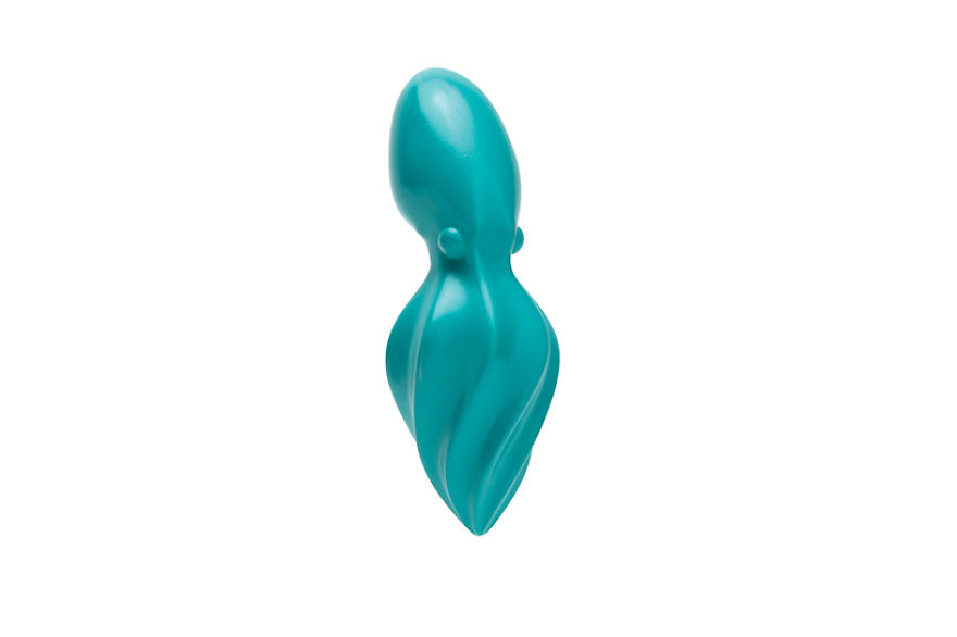 An Adorable Petite Blue Octopus Citrus Reamer That Thrashes Out The Juice With It's Strong Tentacles