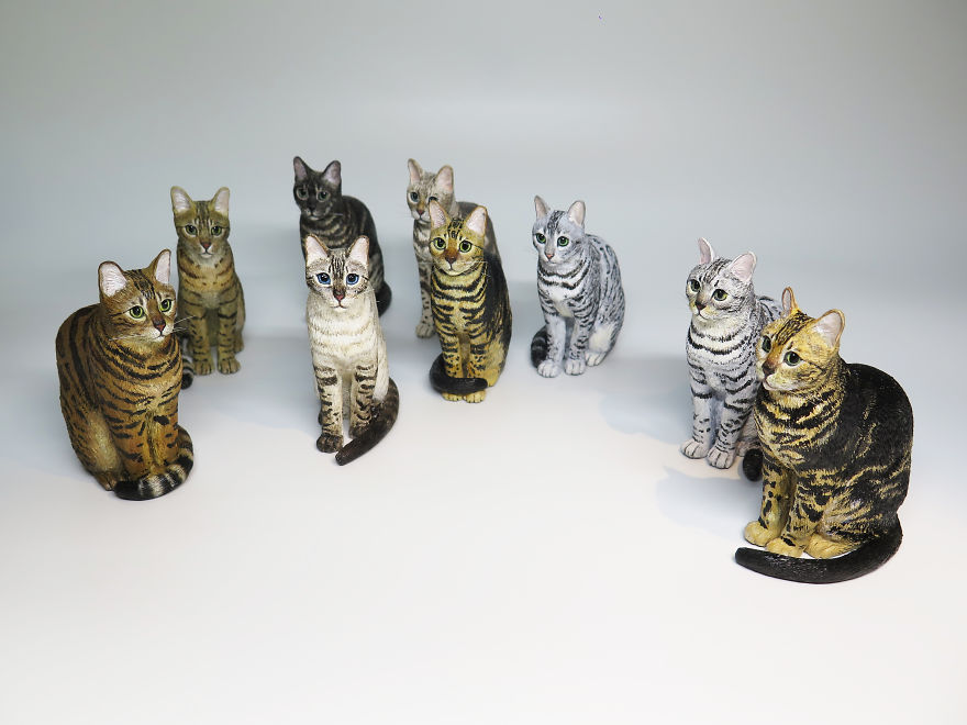 I Hand-Sculpt People's Cats To Immortalize Their Friendship I Hand-Sculpt People's Cats To Immortalize Their Friendship