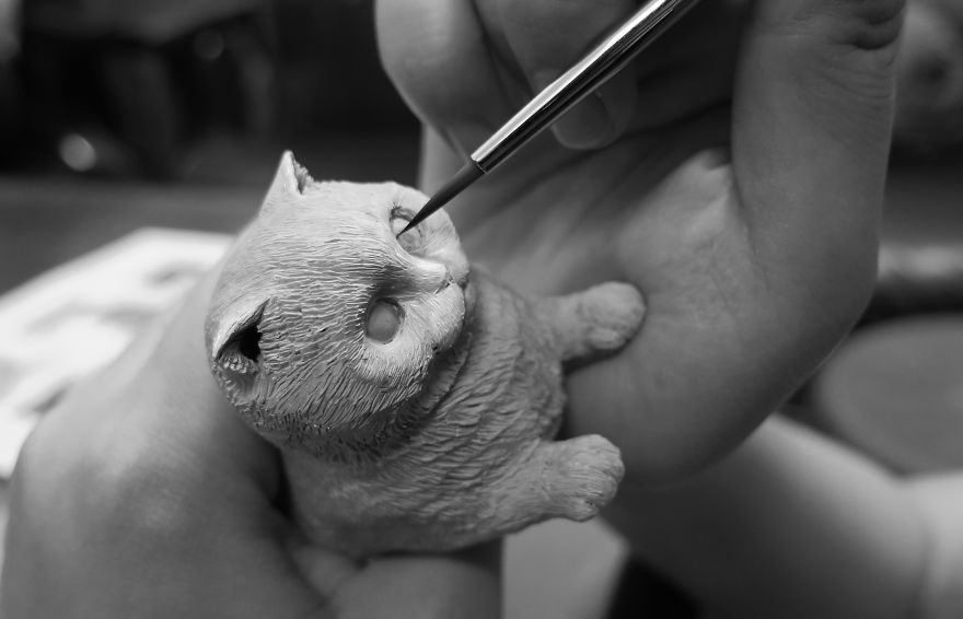 I Hand-Sculpt People's Cats To Immortalize Their Friendship I Hand-Sculpt People's Cats To Immortalize Their Friendship