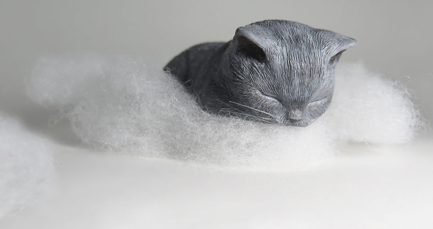 I Hand-Sculpt People's Cats To Immortalize Their Friendship I Hand-Sculpt People's Cats To Immortalize Their Friendship