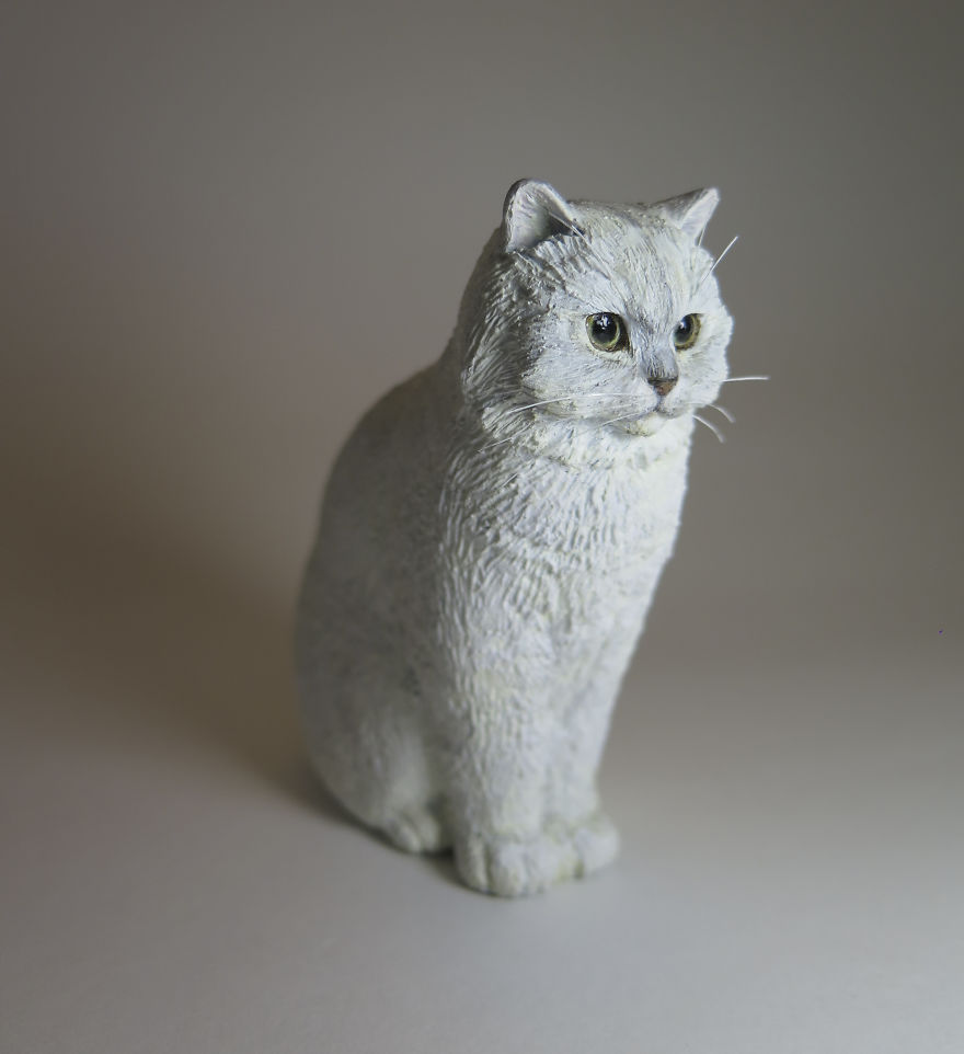 I Hand-Sculpt People's Cats To Immortalize Their Friendship I Hand-Sculpt People's Cats To Immortalize Their Friendship