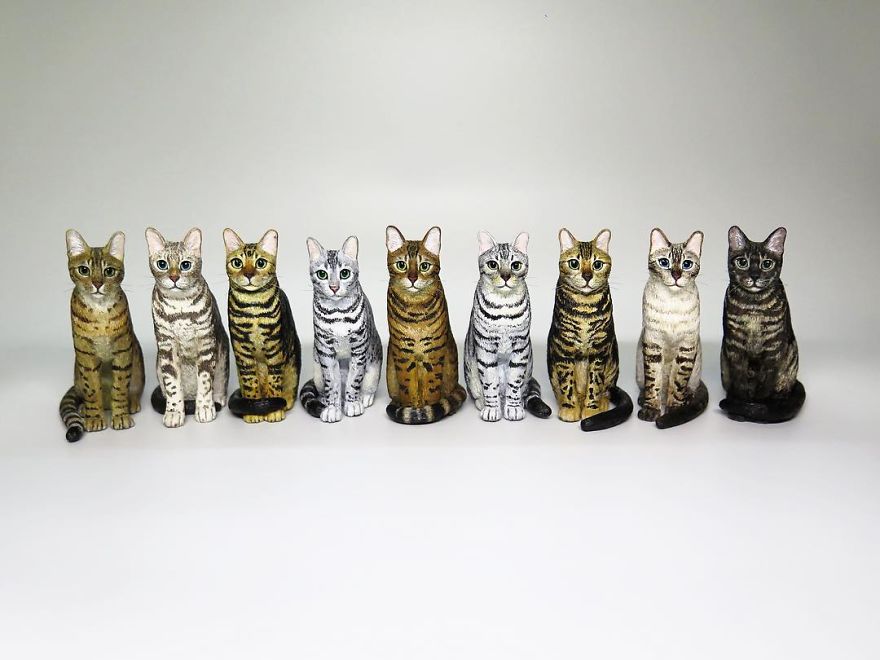 I Hand-Sculpt People's Cats To Immortalize Their Friendship I Hand-Sculpt People's Cats To Immortalize Their Friendship