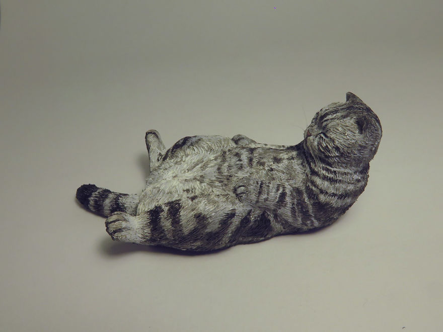 I Hand-Sculpt People's Cats To Immortalize Their Friendship I Hand-Sculpt People's Cats To Immortalize Their Friendship