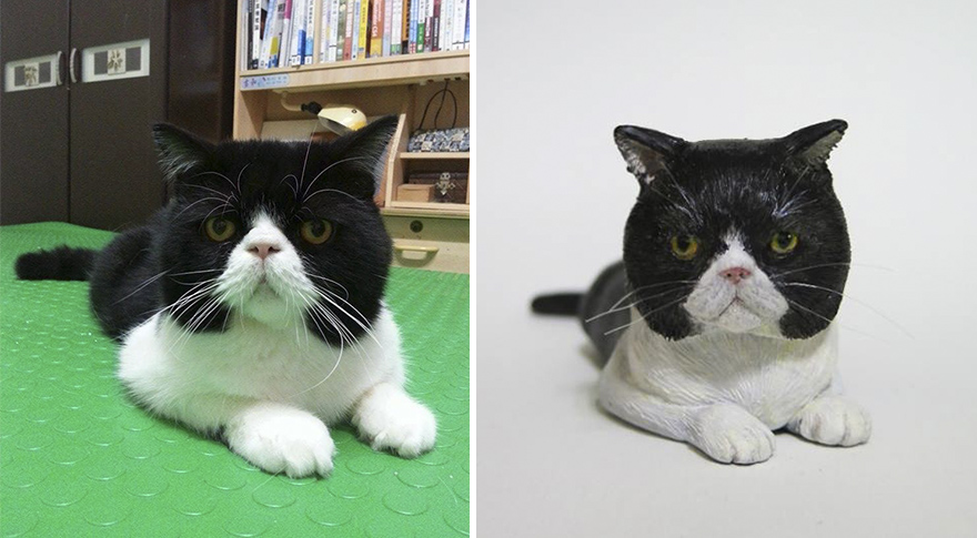 I Hand-Sculpt People's Cats To Immortalize Their Friendship I Hand-Sculpt People's Cats To Immortalize Their Friendship