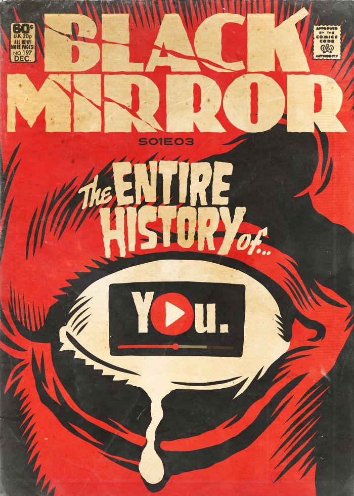 Artist Creates Covers Of Comics Based On Black Mirror Episodes The Result Is Incredible