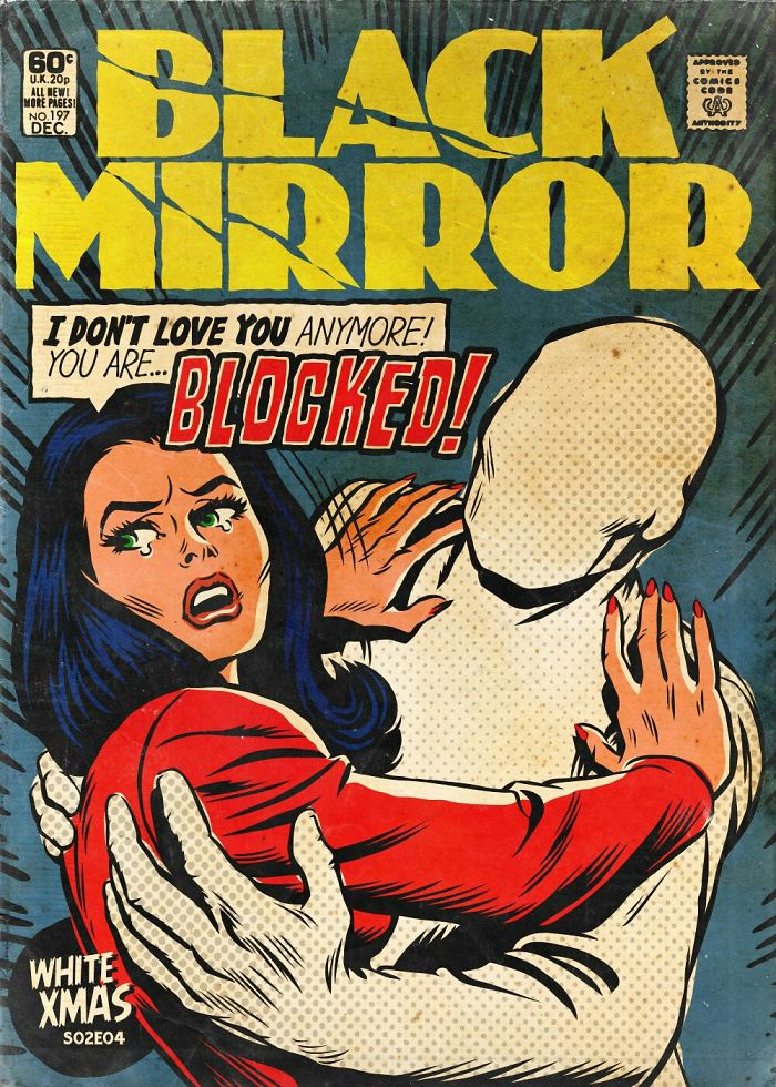 Artist Creates Covers Of Comics Based On Black Mirror Episodes The Result Is Incredible
