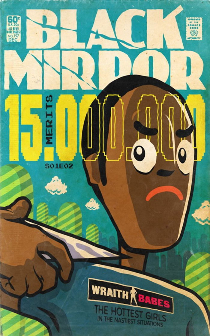 Artist Creates Covers Of Comics Based On Black Mirror Episodes The Result Is Incredible