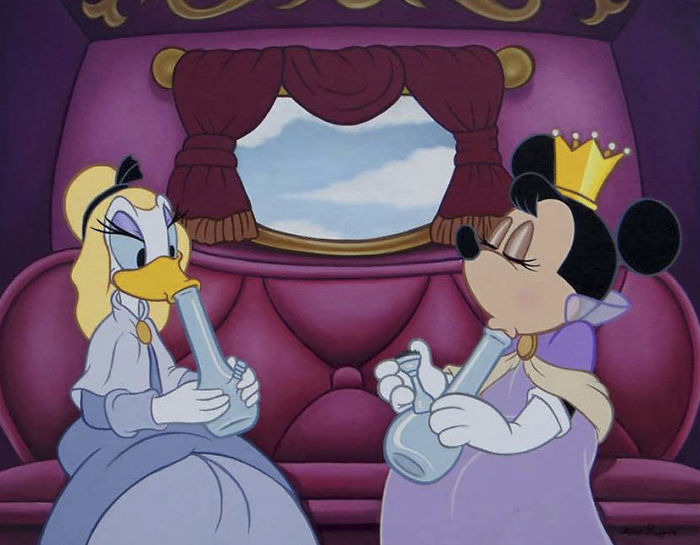 Artist Makes Disney Characters Struggle With The Reality Of Our Modern World And The Result Is Controversial