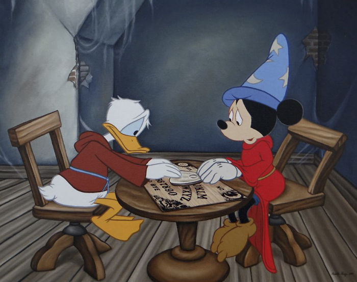 Artist Makes Disney Characters Struggle With The Reality Of Our Modern World And The Result Is Controversial