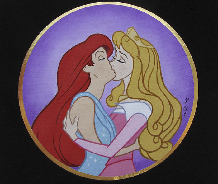 Artist Makes Disney Characters Struggle With The Reality Of Our Modern World And The Result Is Controversial