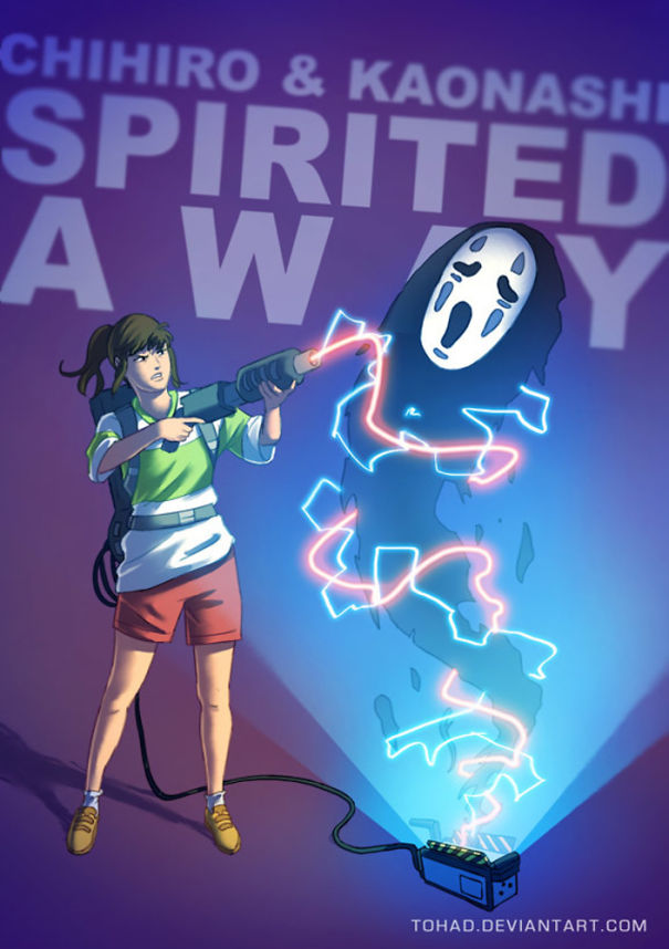 Artist Turns Characters Of Our Childhood As Bloody As Those Of Tarantino