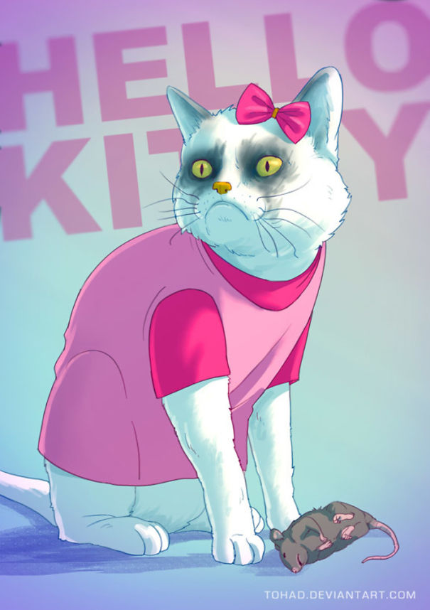 Artist Turns Characters Of Our Childhood As Bloody As Those Of Tarantino