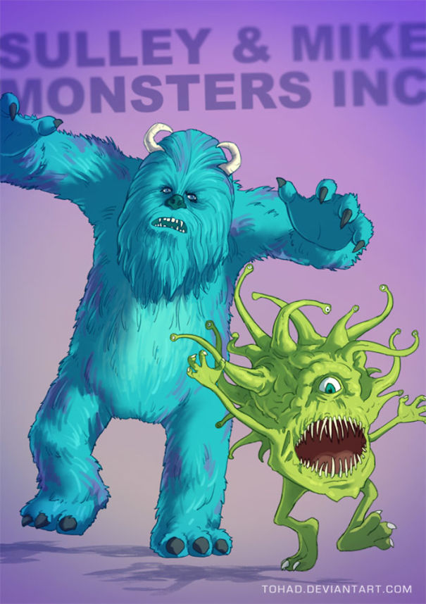 Artist Turns Characters Of Our Childhood As Bloody As Those Of Tarantino