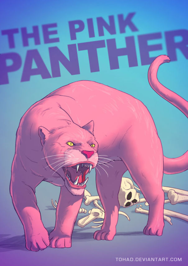 Artist Turns Characters Of Our Childhood As Bloody As Those Of Tarantino