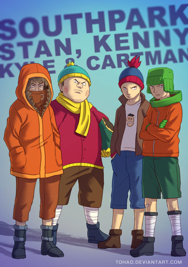 Artist Turns Characters Of Our Childhood As Bloody As Those Of Tarantino