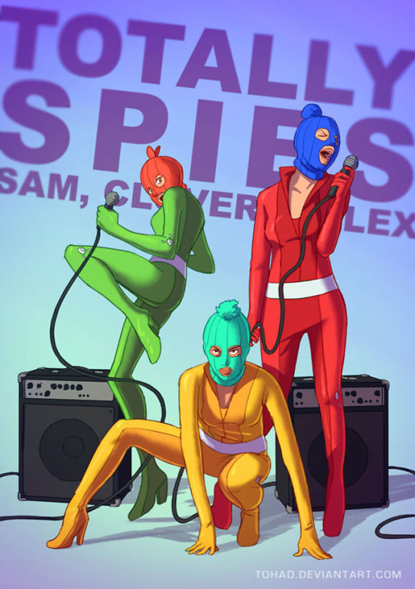 Artist Turns Characters Of Our Childhood As Bloody As Those Of Tarantino