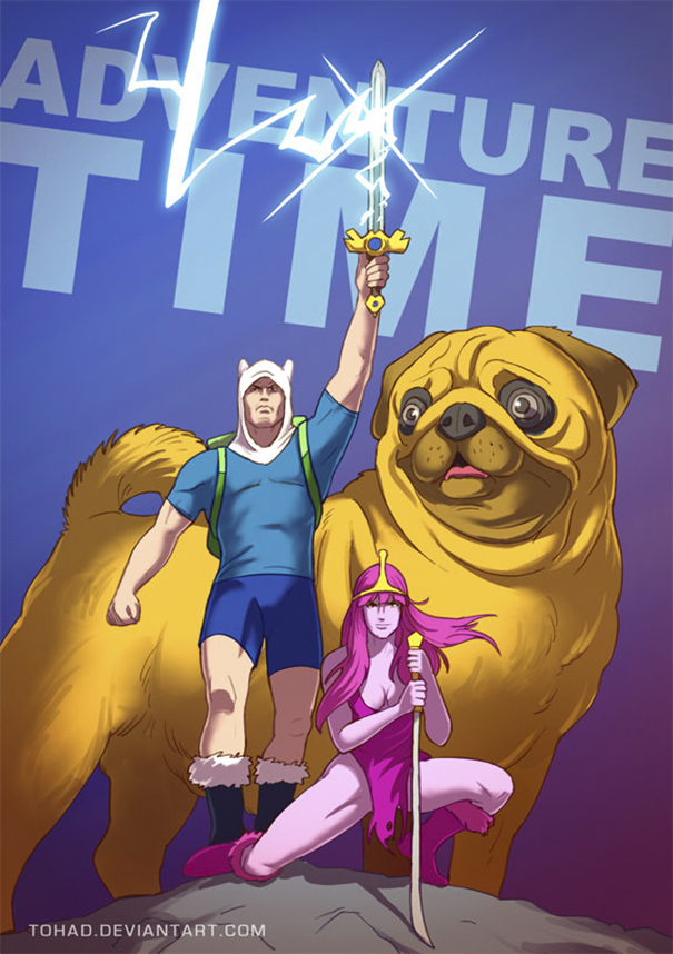 Artist Turns Characters Of Our Childhood As Bloody As Those Of Tarantino