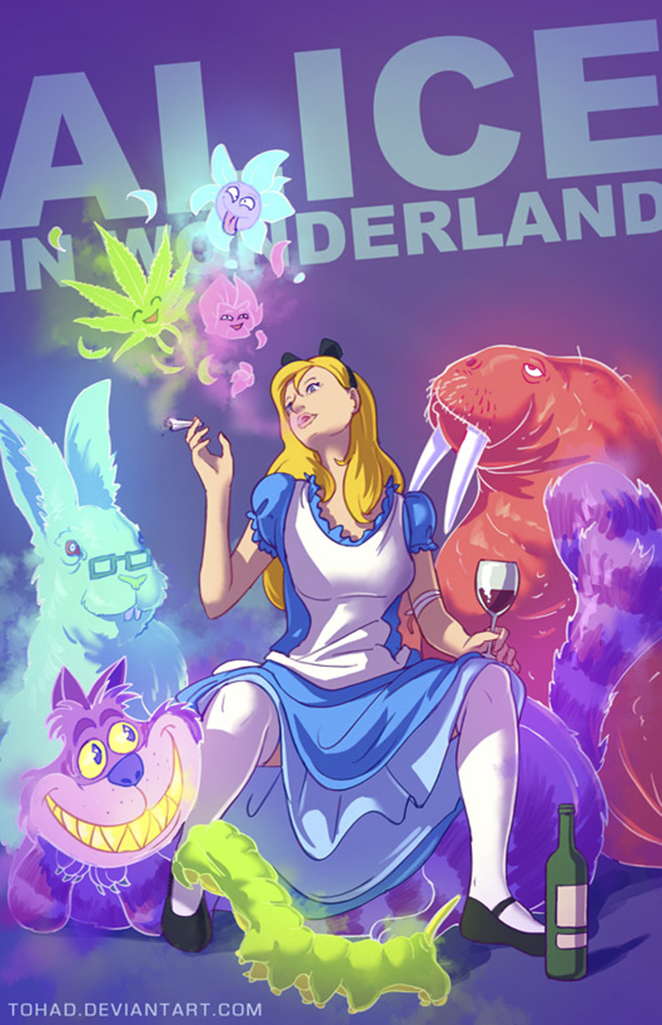 Artist Turns Characters Of Our Childhood As Bloody As Those Of Tarantino