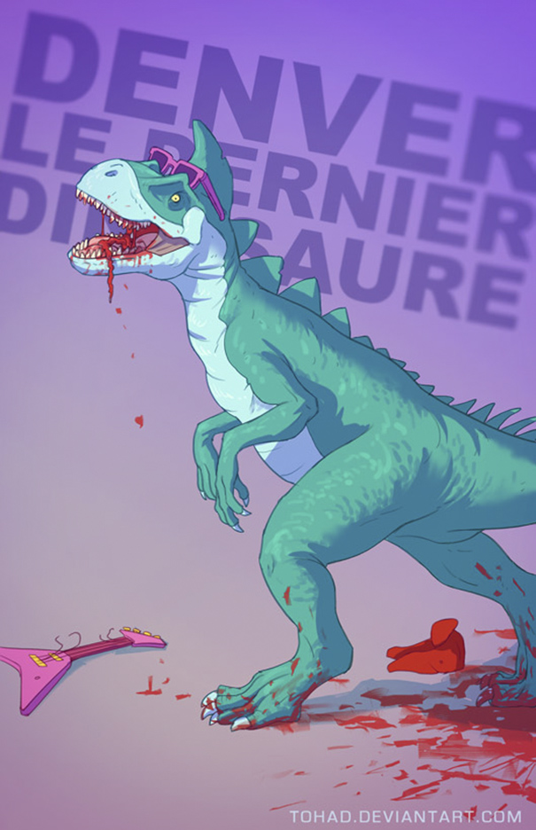 Artist Turns Characters Of Our Childhood As Bloody As Those Of Tarantino