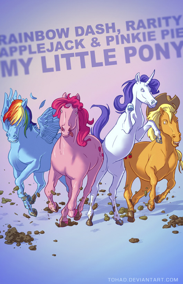 Artist Turns Characters Of Our Childhood As Bloody As Those Of Tarantino