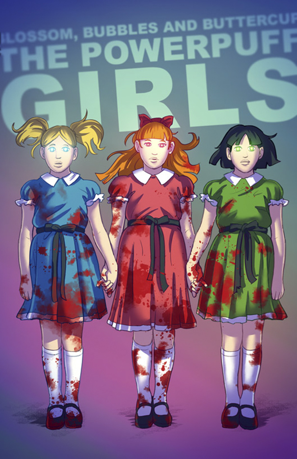 Artist Turns Characters Of Our Childhood As Bloody As Those Of Tarantino