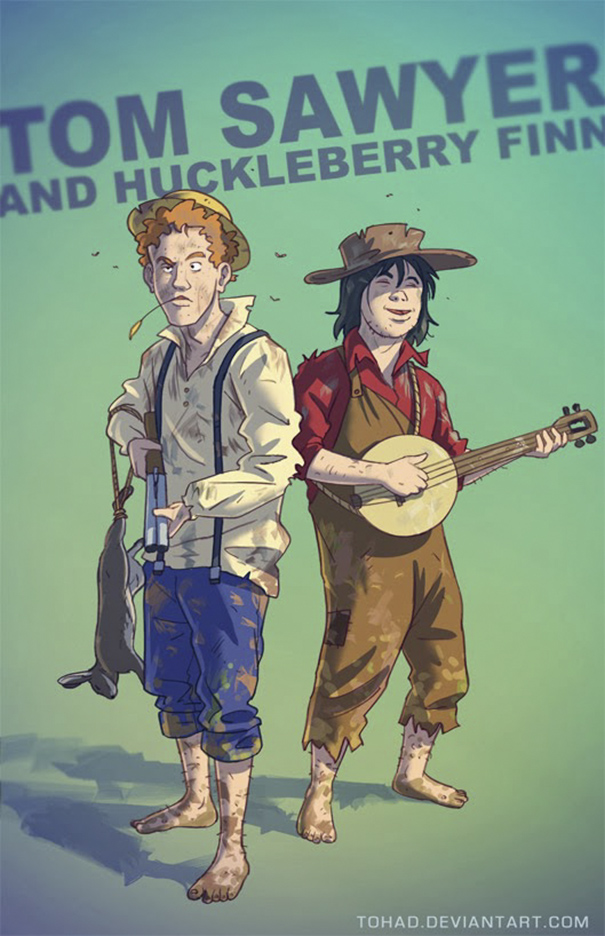 Artist Turns Characters Of Our Childhood As Bloody As Those Of Tarantino