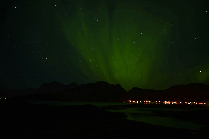 Northen Lights And Fjords