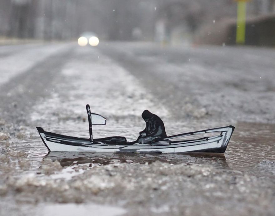 The Fantastic Tiny Wooden Figures By Joe Iurato