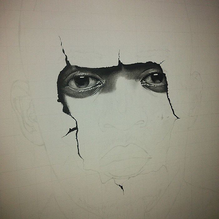 This Nigerian Artist's Artworks Are So Realistic It's Hard To Believe He Used Nothing More Than A Pencil