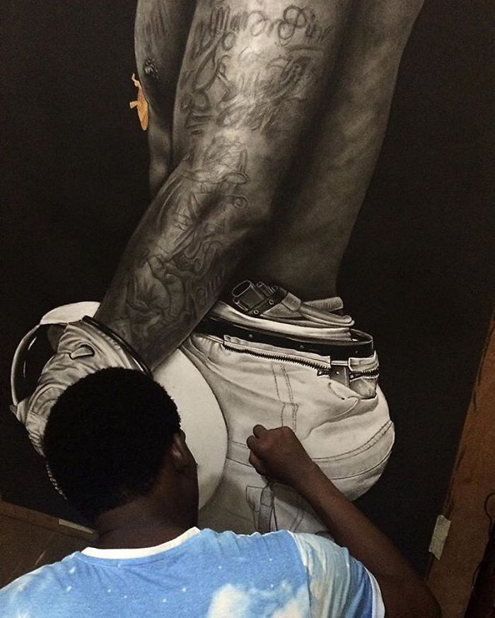 This Nigerian Artist's Artworks Are So Realistic It's Hard To Believe He Used Nothing More Than A Pencil