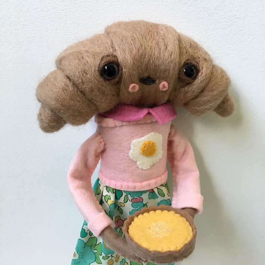 You Will Surely Want To Have A-Meet The Friendly Animals Made In Felt By The Artist Cat Rabbit