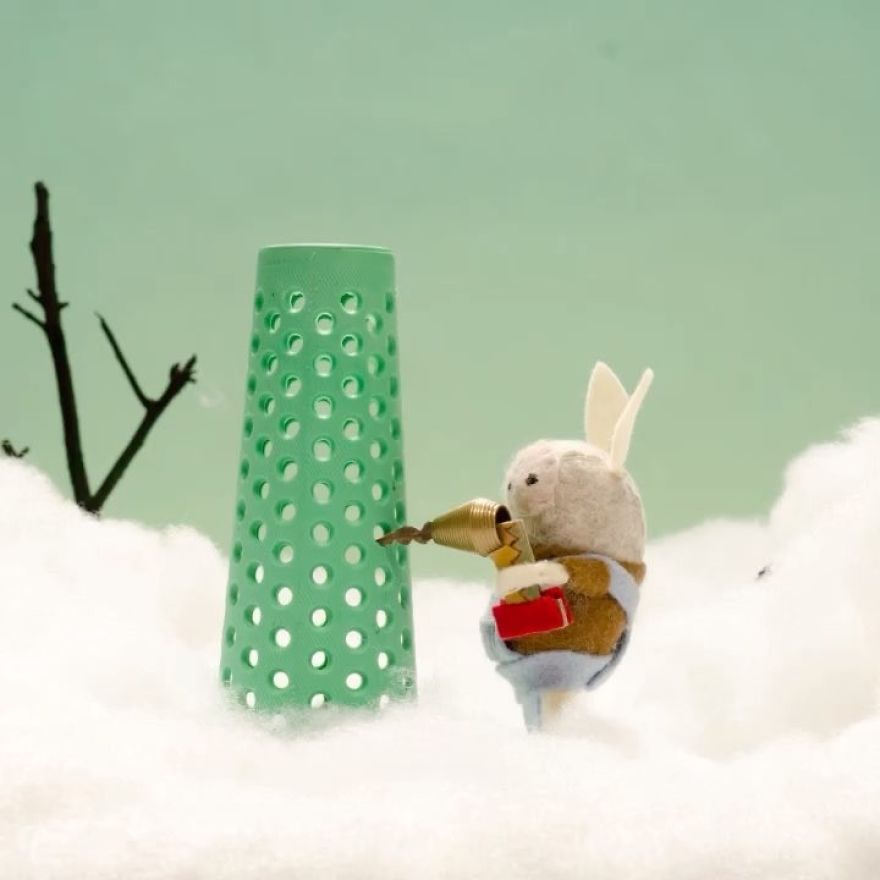 You Will Surely Want To Have A-Meet The Friendly Animals Made In Felt By The Artist Cat Rabbit