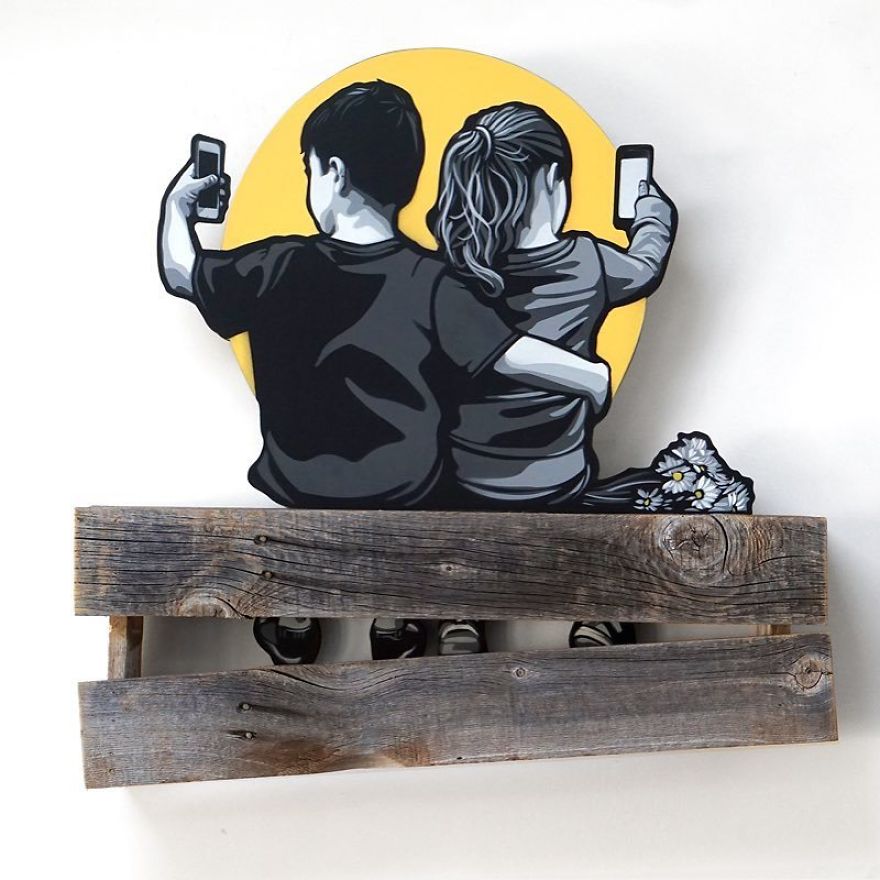 The Fantastic Tiny Wooden Figures By Joe Iurato