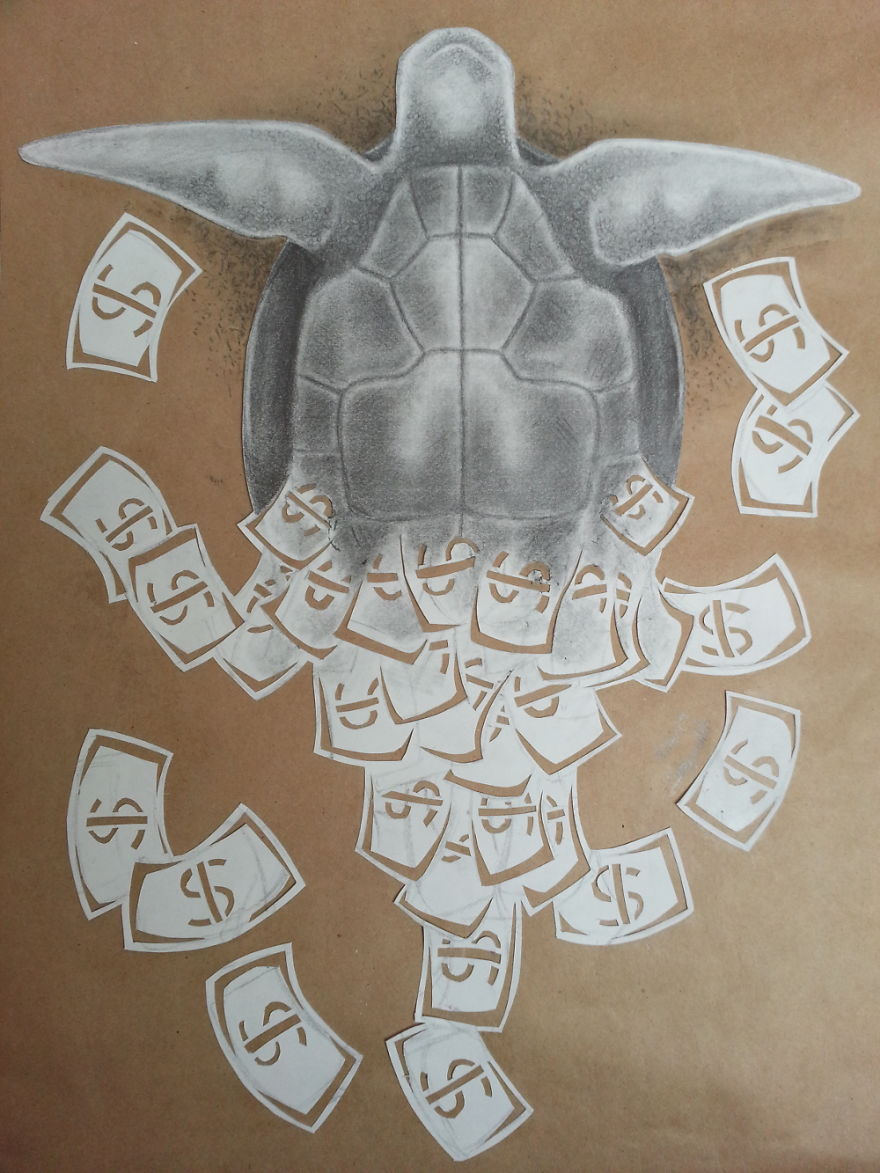 I'm A 14 Year Old Aspiring Artist And Here Are Some Of My Favourite Works From 2017