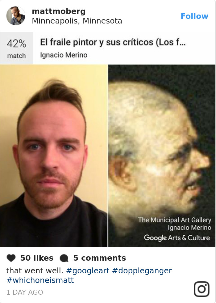 Google Art Selfie