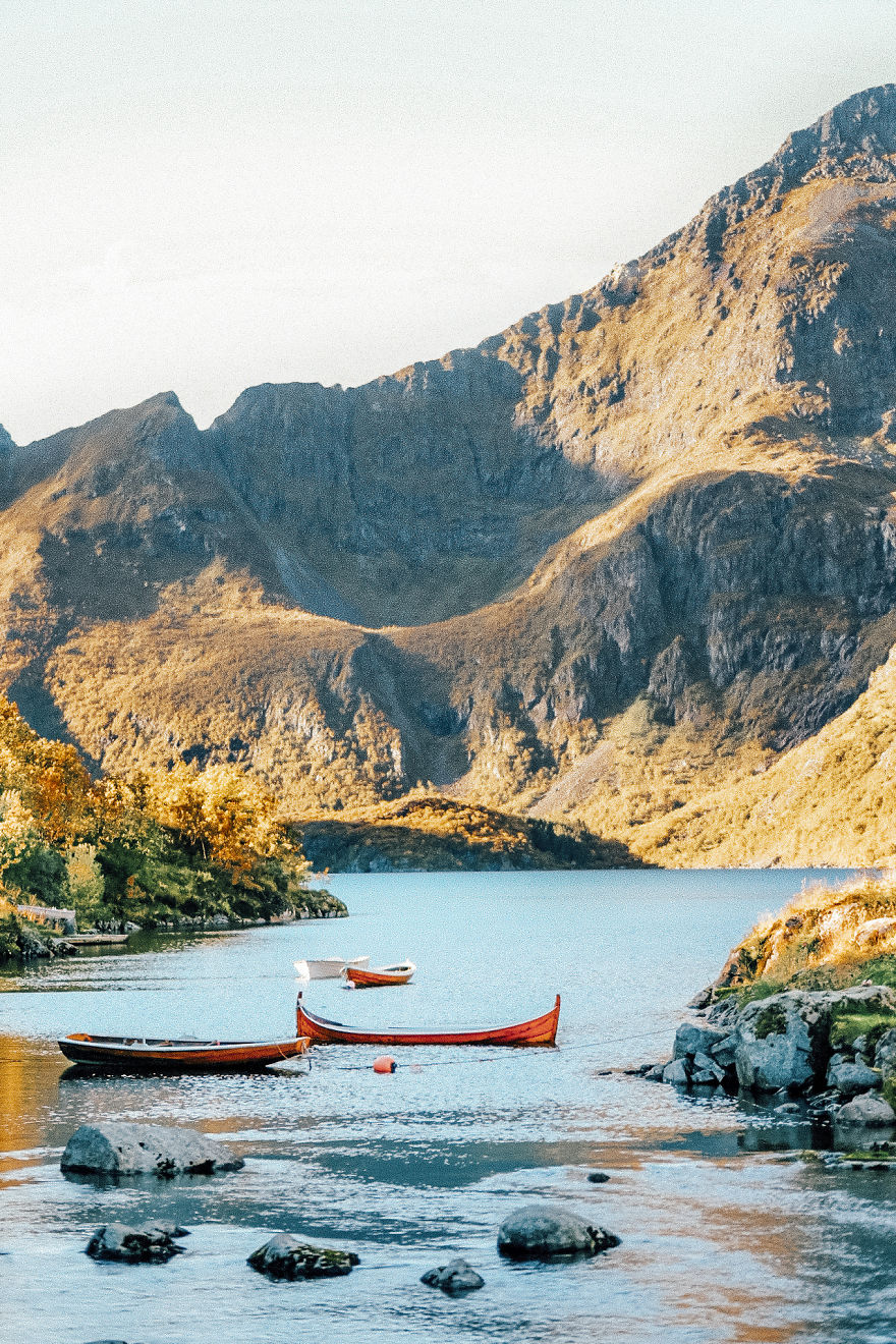Northen Lights And Fjords