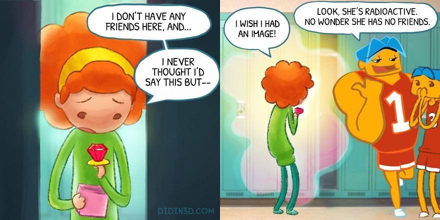 I Made A Binge-Able Comic About People And Their Images