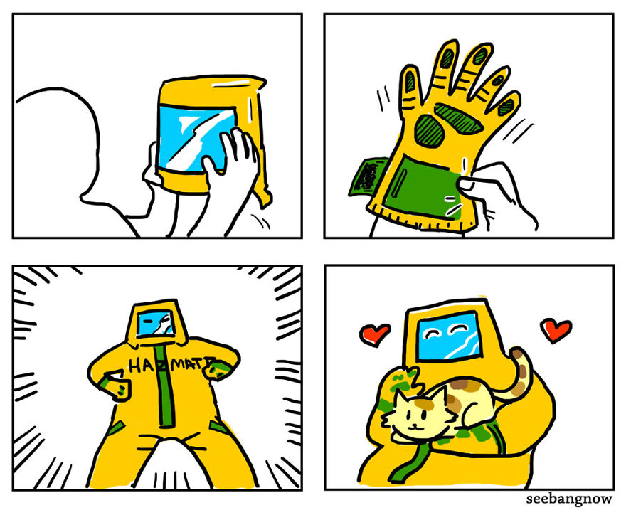 Cats Kidnapped Me And Made Me Draw Comics