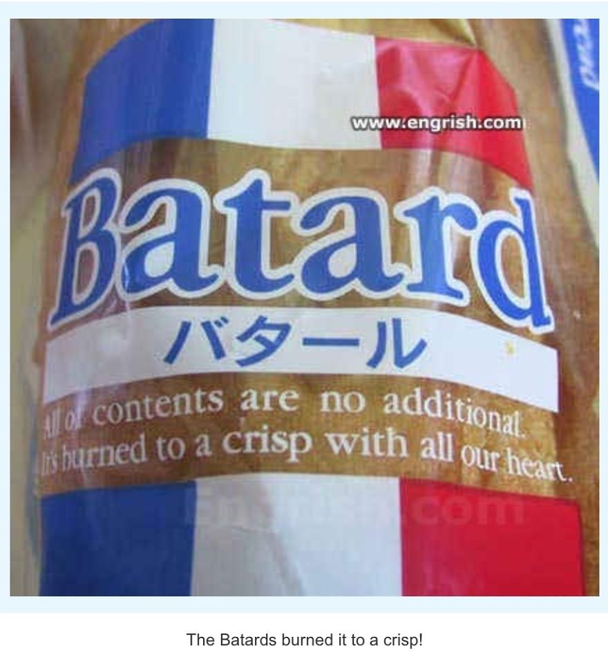 20+ Hilarious Mistranslations