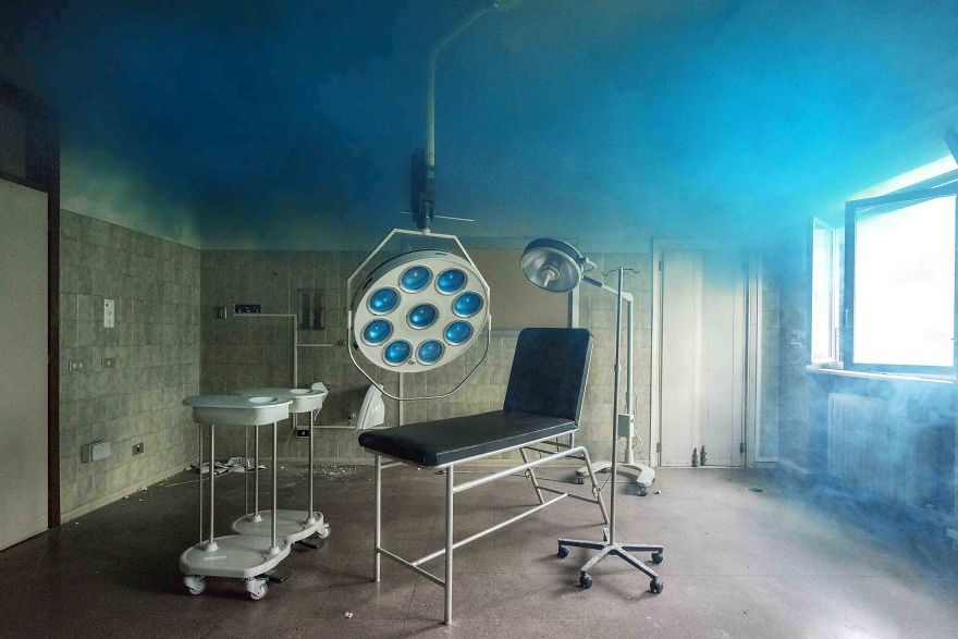 I Explained The Emotions That Abandoned Places Still Preserve Through The Use Of Colors